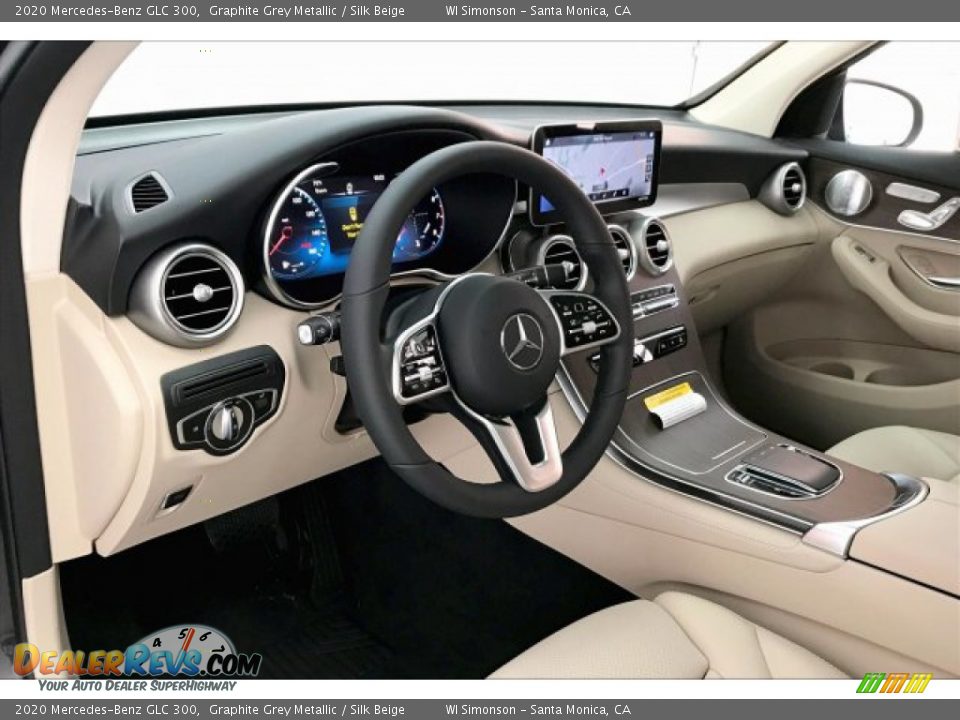 2020 Mercedes-Benz GLC 300 Graphite Grey Metallic / Silk Beige Photo #4