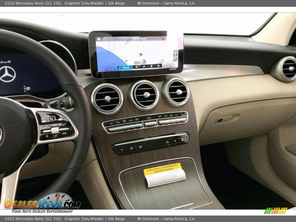 2020 Mercedes-Benz GLC 300 Graphite Grey Metallic / Silk Beige Photo #6