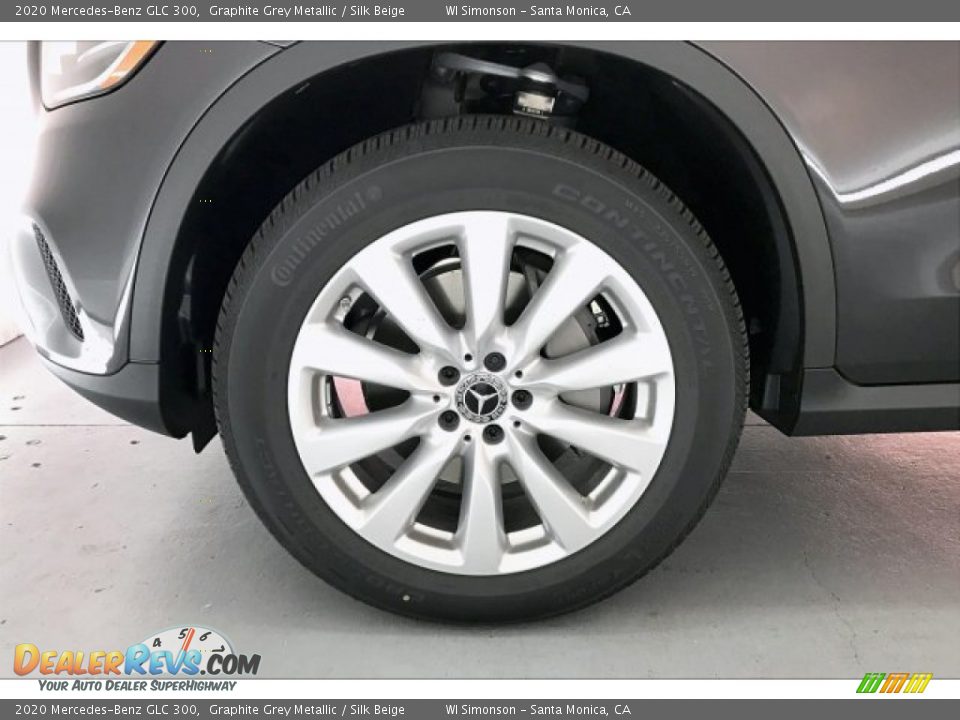 2020 Mercedes-Benz GLC 300 Graphite Grey Metallic / Silk Beige Photo #8