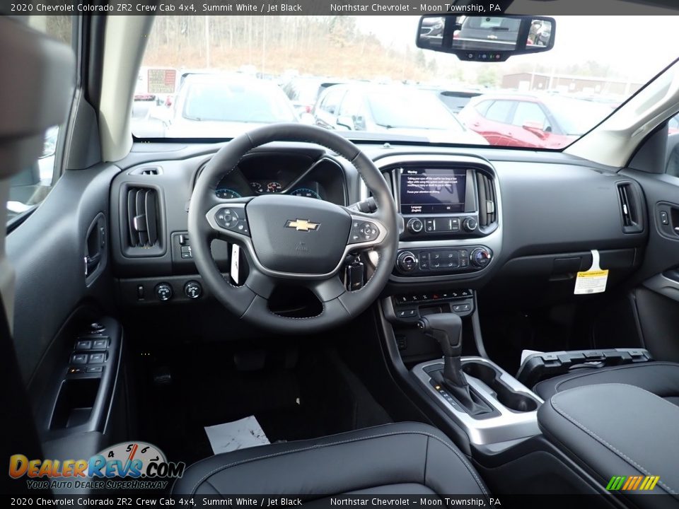 Jet Black Interior - 2020 Chevrolet Colorado ZR2 Crew Cab 4x4 Photo #14