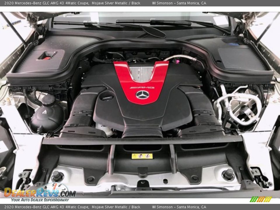 2020 Mercedes-Benz GLC AMG 43 4Matic Coupe 3.0 Liter AMG biturbo DOHC 24-Valve VVT V6 Engine Photo #9