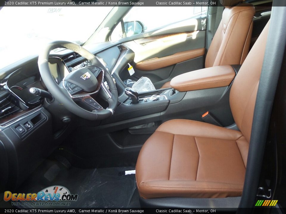 2020 Cadillac XT5 Premium Luxury AWD Garnet Metallic / Kona Brown Sauvage Photo #3