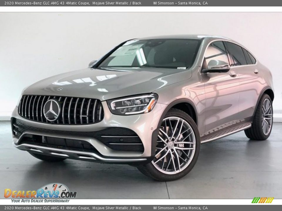 Front 3/4 View of 2020 Mercedes-Benz GLC AMG 43 4Matic Coupe Photo #12