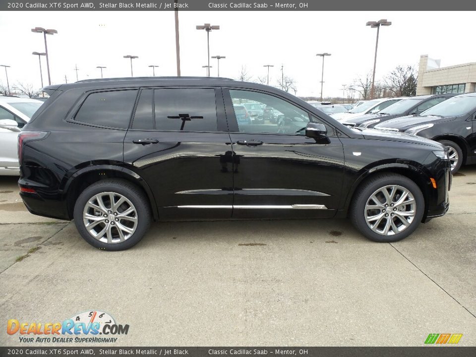 2020 Cadillac XT6 Sport AWD Stellar Black Metallic / Jet Black Photo #2