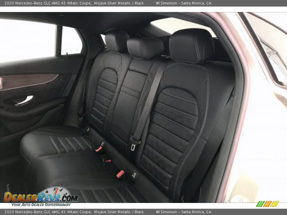 Rear Seat of 2020 Mercedes-Benz GLC AMG 43 4Matic Coupe Photo #15