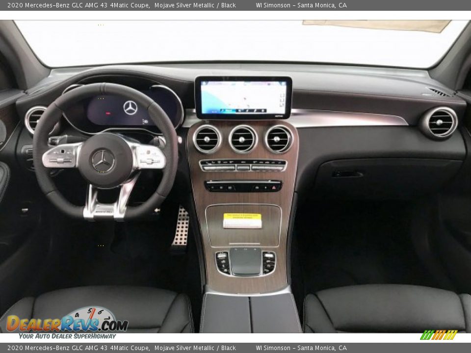 Dashboard of 2020 Mercedes-Benz GLC AMG 43 4Matic Coupe Photo #17