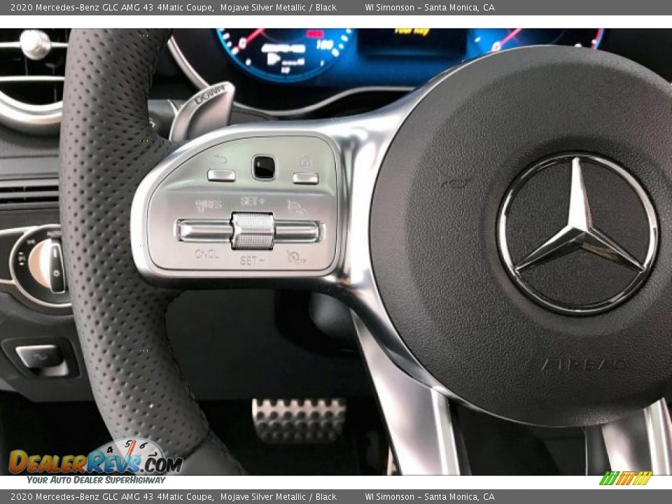 2020 Mercedes-Benz GLC AMG 43 4Matic Coupe Steering Wheel Photo #18