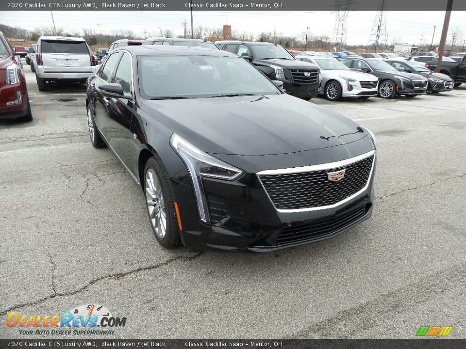 2020 Cadillac CT6 Luxury AWD Black Raven / Jet Black Photo #1