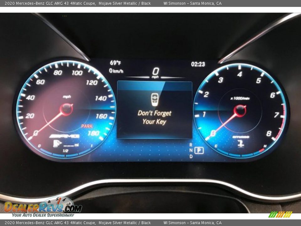 2020 Mercedes-Benz GLC AMG 43 4Matic Coupe Gauges Photo #20