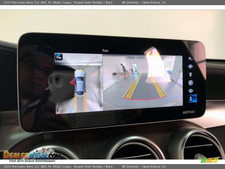 2020 Mercedes-Benz GLC AMG 43 4Matic Coupe Mojave Silver Metallic / Black Photo #21