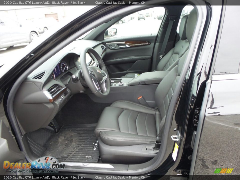 2020 Cadillac CT6 Luxury AWD Black Raven / Jet Black Photo #3