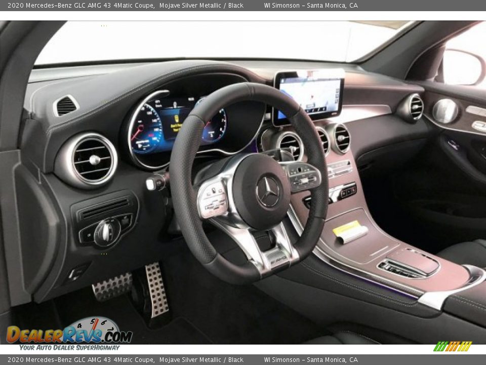 Dashboard of 2020 Mercedes-Benz GLC AMG 43 4Matic Coupe Photo #22