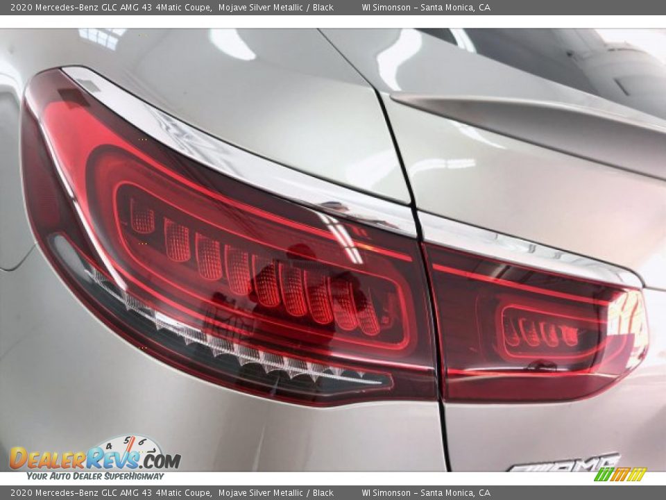 2020 Mercedes-Benz GLC AMG 43 4Matic Coupe Mojave Silver Metallic / Black Photo #26