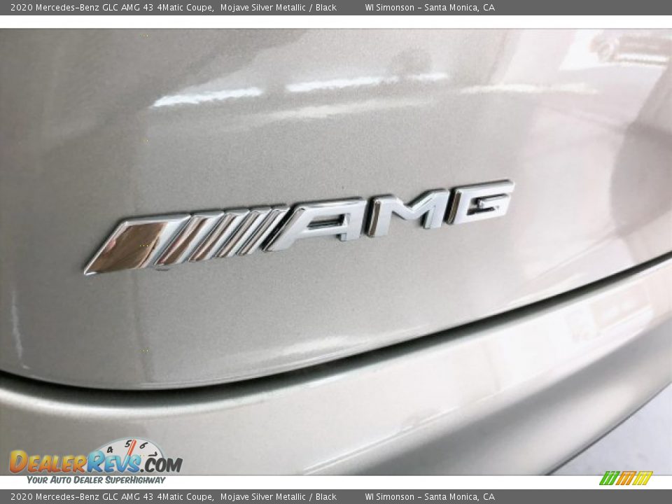 2020 Mercedes-Benz GLC AMG 43 4Matic Coupe Mojave Silver Metallic / Black Photo #27