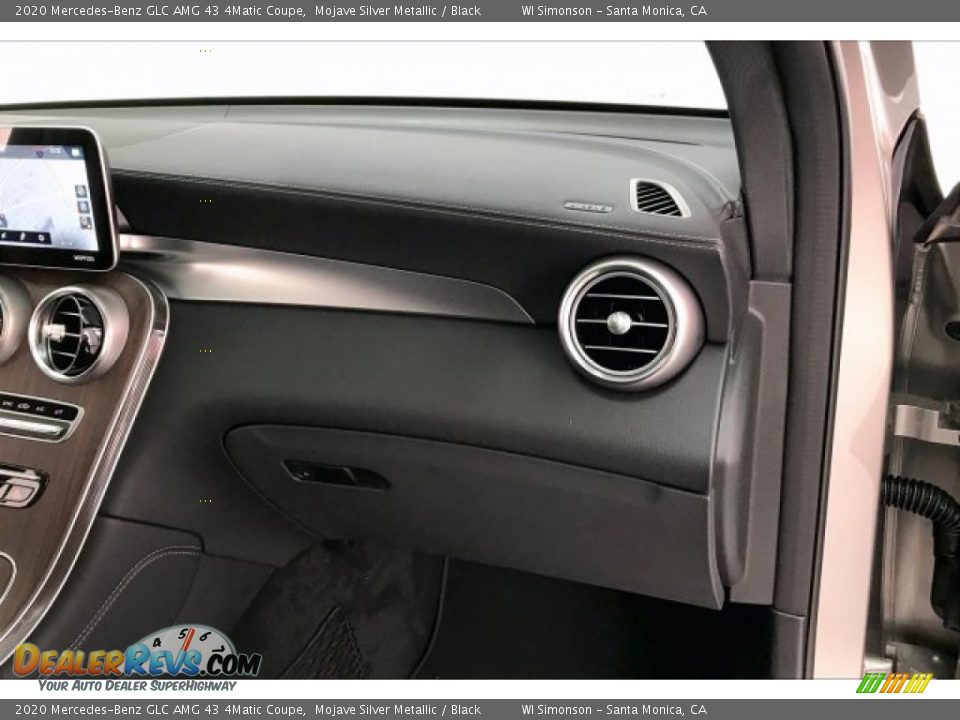 2020 Mercedes-Benz GLC AMG 43 4Matic Coupe Mojave Silver Metallic / Black Photo #28
