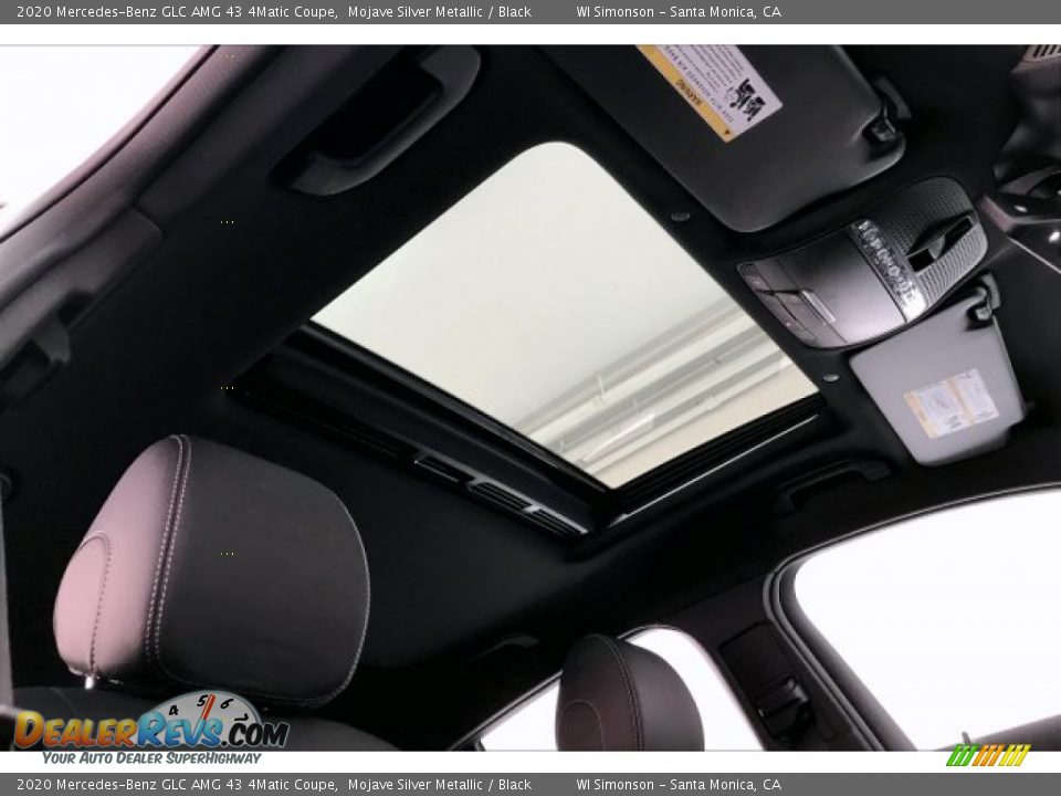 2020 Mercedes-Benz GLC AMG 43 4Matic Coupe Mojave Silver Metallic / Black Photo #29
