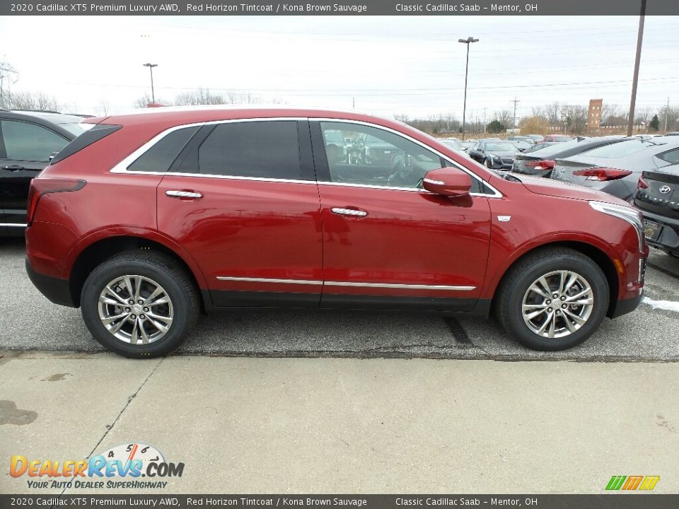 Red Horizon Tintcoat 2020 Cadillac XT5 Premium Luxury AWD Photo #2