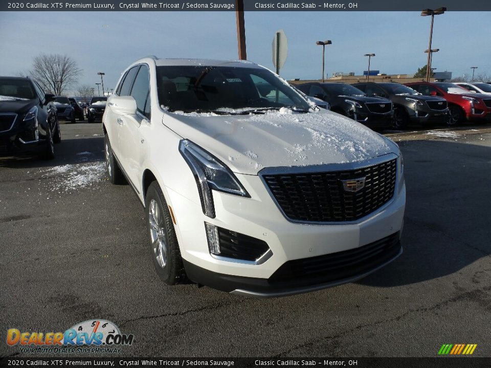 2020 Cadillac XT5 Premium Luxury Crystal White Tricoat / Sedona Sauvage Photo #1