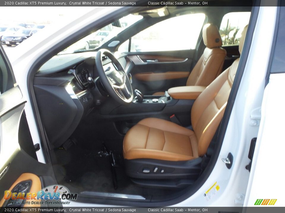 2020 Cadillac XT5 Premium Luxury Crystal White Tricoat / Sedona Sauvage Photo #3