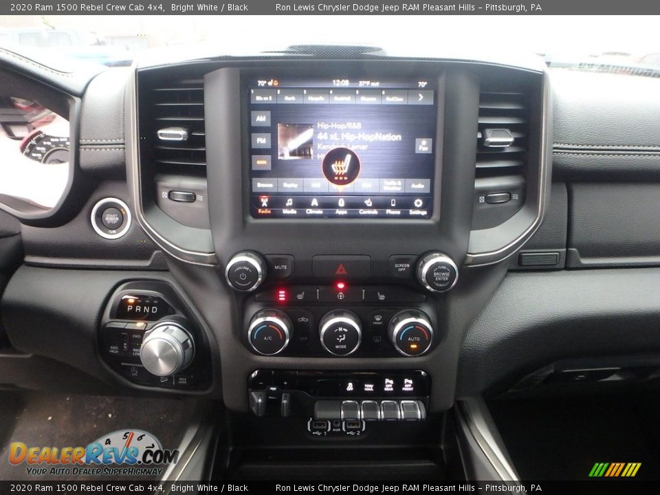 Controls of 2020 Ram 1500 Rebel Crew Cab 4x4 Photo #17