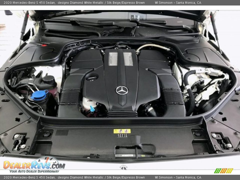 2020 Mercedes-Benz S 450 Sedan 3.0 Liter DI biturbo DOHC 24-Valve VVT V6 Engine Photo #8