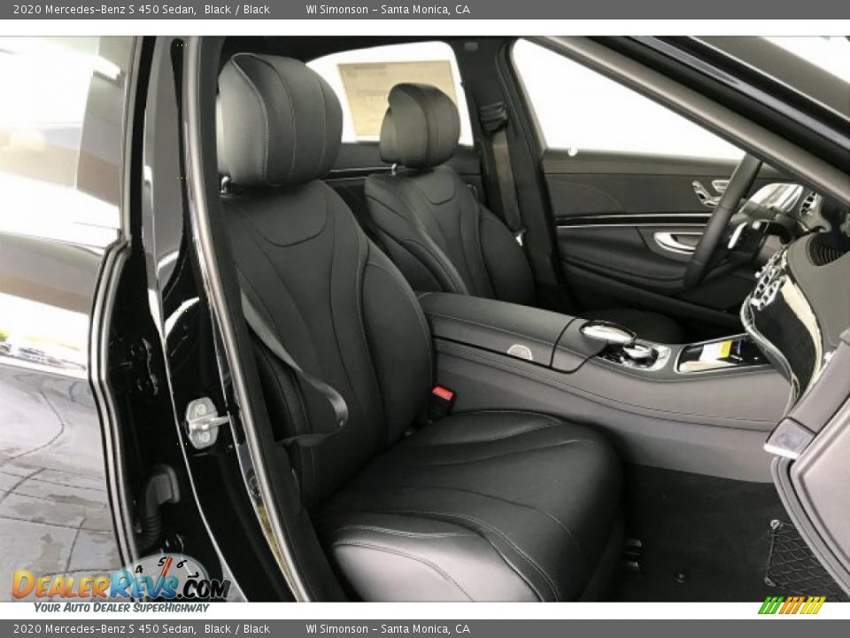 Front Seat of 2020 Mercedes-Benz S 450 Sedan Photo #5
