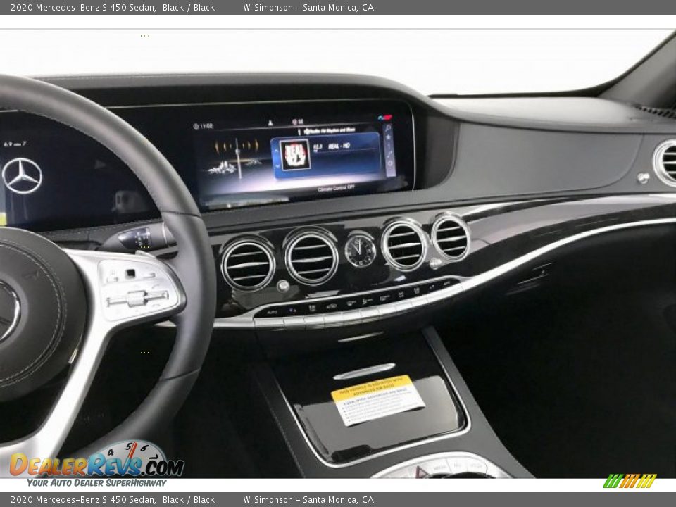 Controls of 2020 Mercedes-Benz S 450 Sedan Photo #6