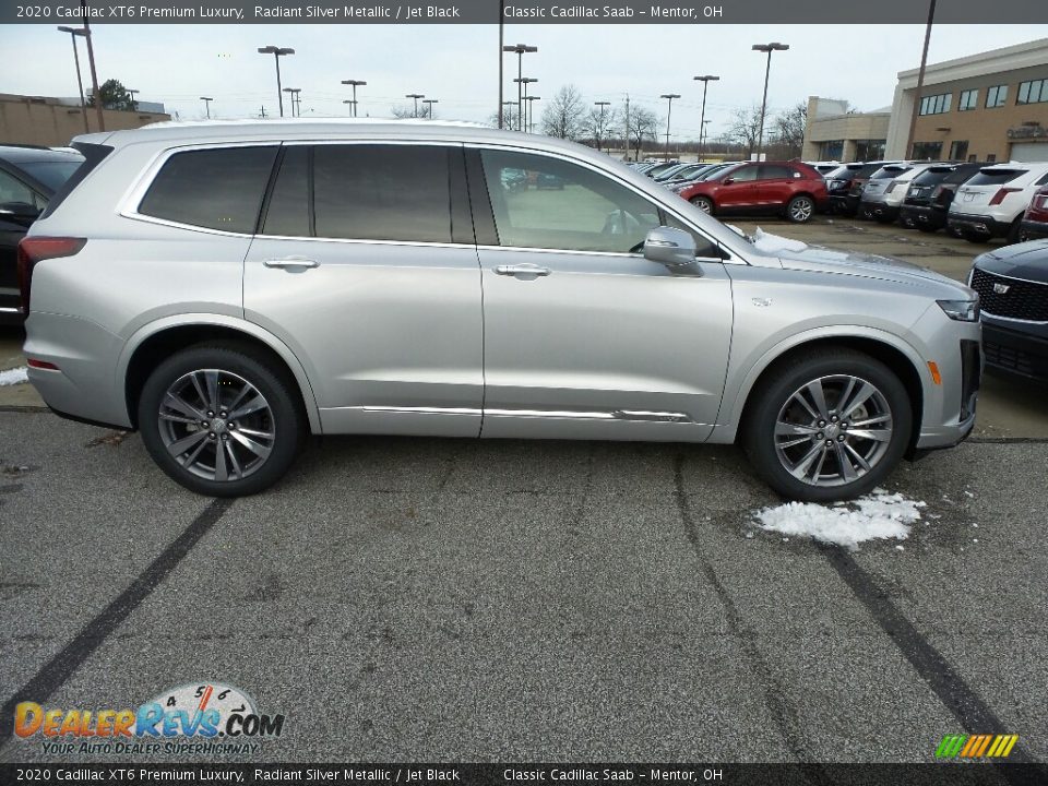 2020 Cadillac XT6 Premium Luxury Radiant Silver Metallic / Jet Black Photo #2