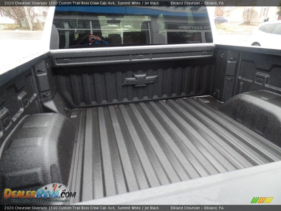 2020 Chevrolet Silverado 1500 Custom Trail Boss Crew Cab 4x4 Summit White / Jet Black Photo #13