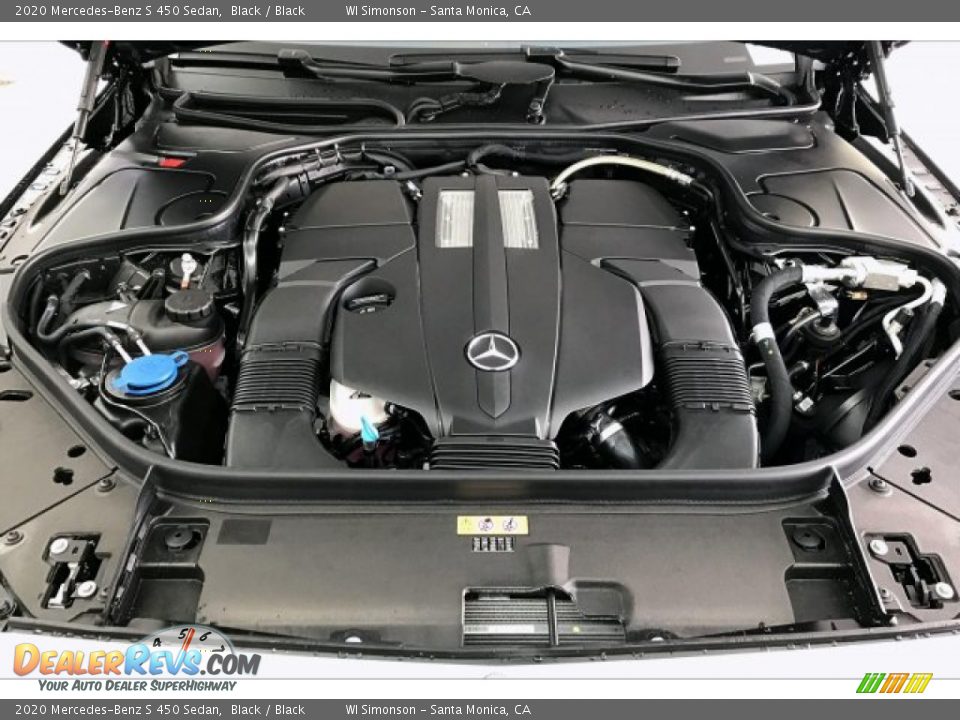 2020 Mercedes-Benz S 450 Sedan 3.0 Liter DI biturbo DOHC 24-Valve VVT V6 Engine Photo #8