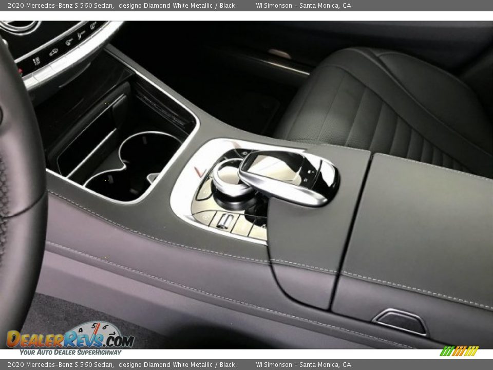 2020 Mercedes-Benz S 560 Sedan designo Diamond White Metallic / Black Photo #7