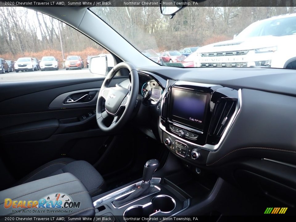 2020 Chevrolet Traverse LT AWD Summit White / Jet Black Photo #11