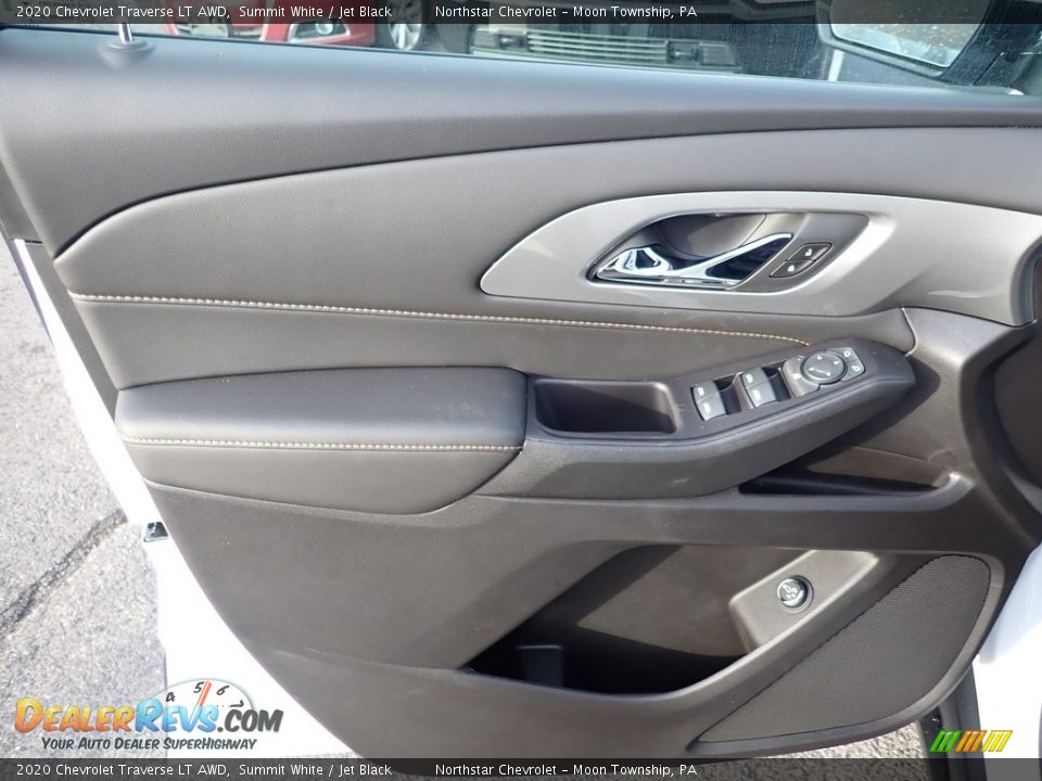 2020 Chevrolet Traverse LT AWD Summit White / Jet Black Photo #14