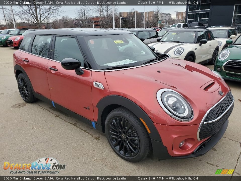 Front 3/4 View of 2020 Mini Clubman Cooper S All4 Photo #1