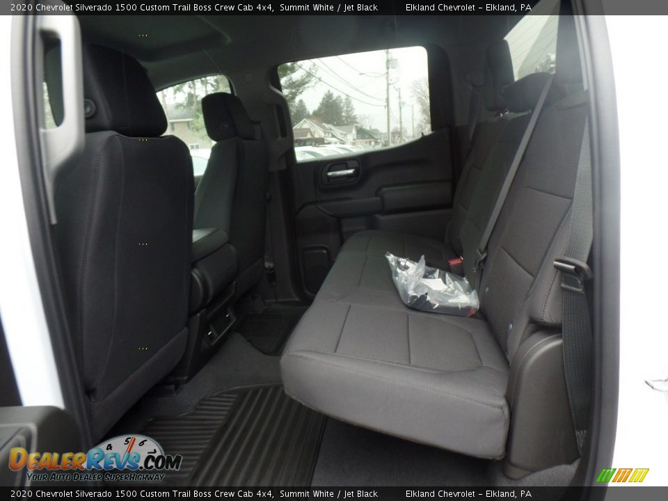 2020 Chevrolet Silverado 1500 Custom Trail Boss Crew Cab 4x4 Summit White / Jet Black Photo #33