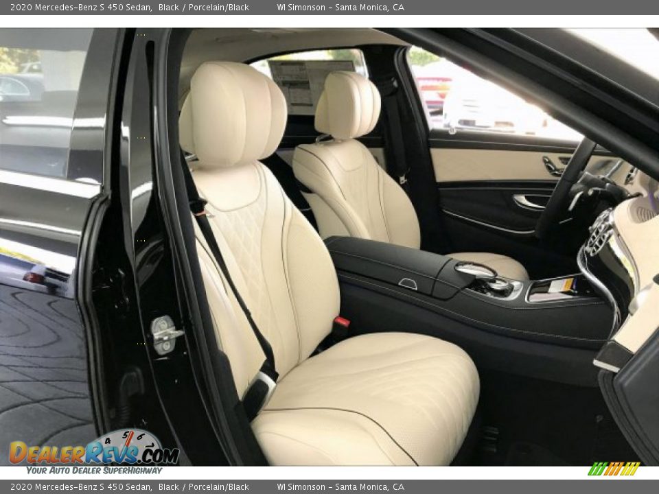 Front Seat of 2020 Mercedes-Benz S 450 Sedan Photo #5