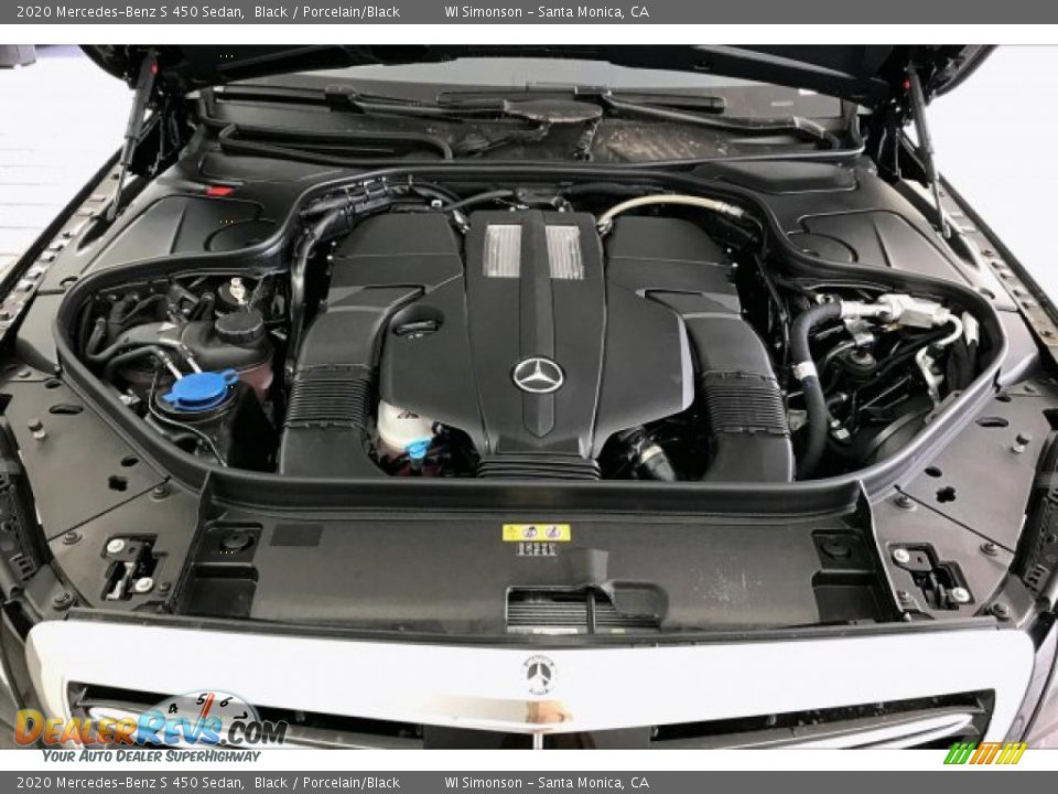 2020 Mercedes-Benz S 450 Sedan 3.0 Liter DI biturbo DOHC 24-Valve VVT V6 Engine Photo #8