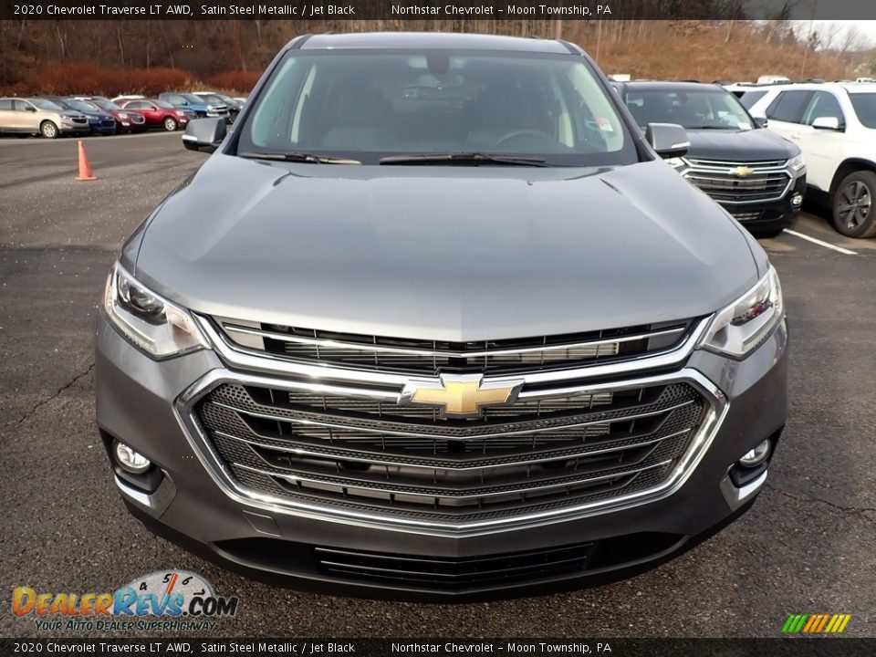 2020 Chevrolet Traverse LT AWD Satin Steel Metallic / Jet Black Photo #8