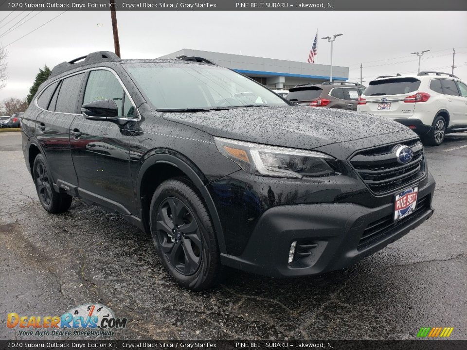 2020 Subaru Outback Onyx Edition XT Crystal Black Silica / Gray StarTex Photo #1
