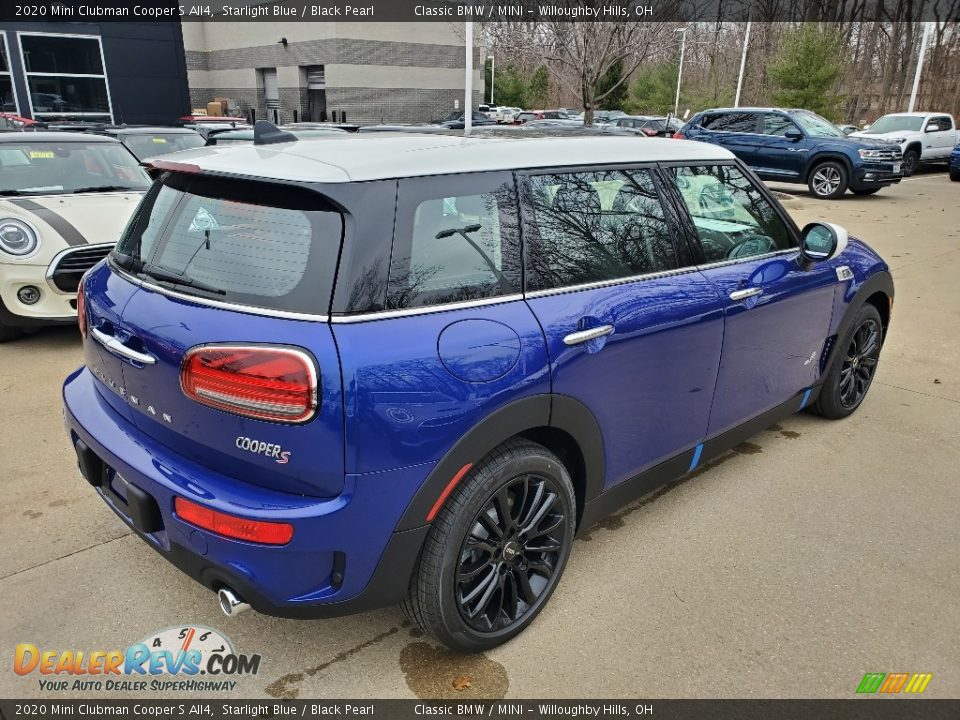 2020 Mini Clubman Cooper S All4 Starlight Blue / Black Pearl Photo #2