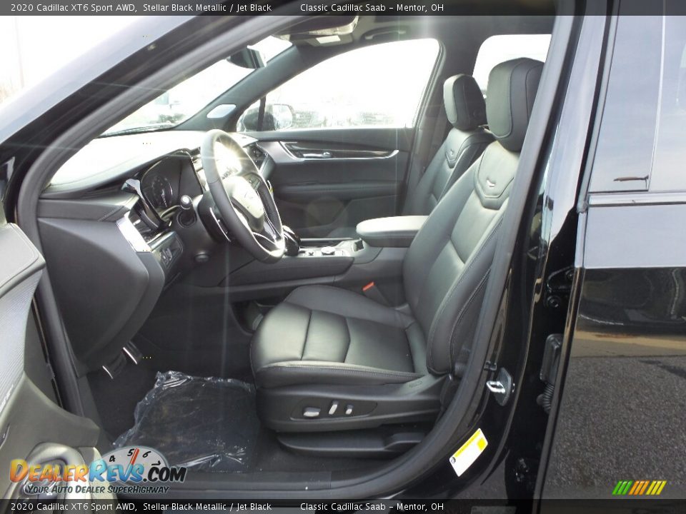 2020 Cadillac XT6 Sport AWD Stellar Black Metallic / Jet Black Photo #3