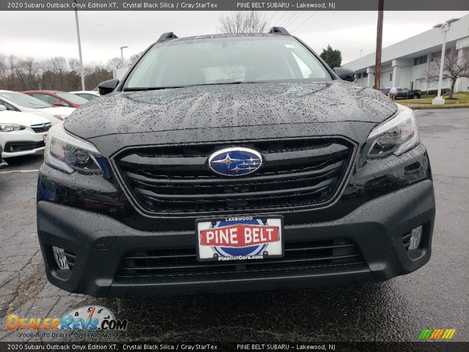 2020 Subaru Outback Onyx Edition XT Crystal Black Silica / Gray StarTex Photo #2