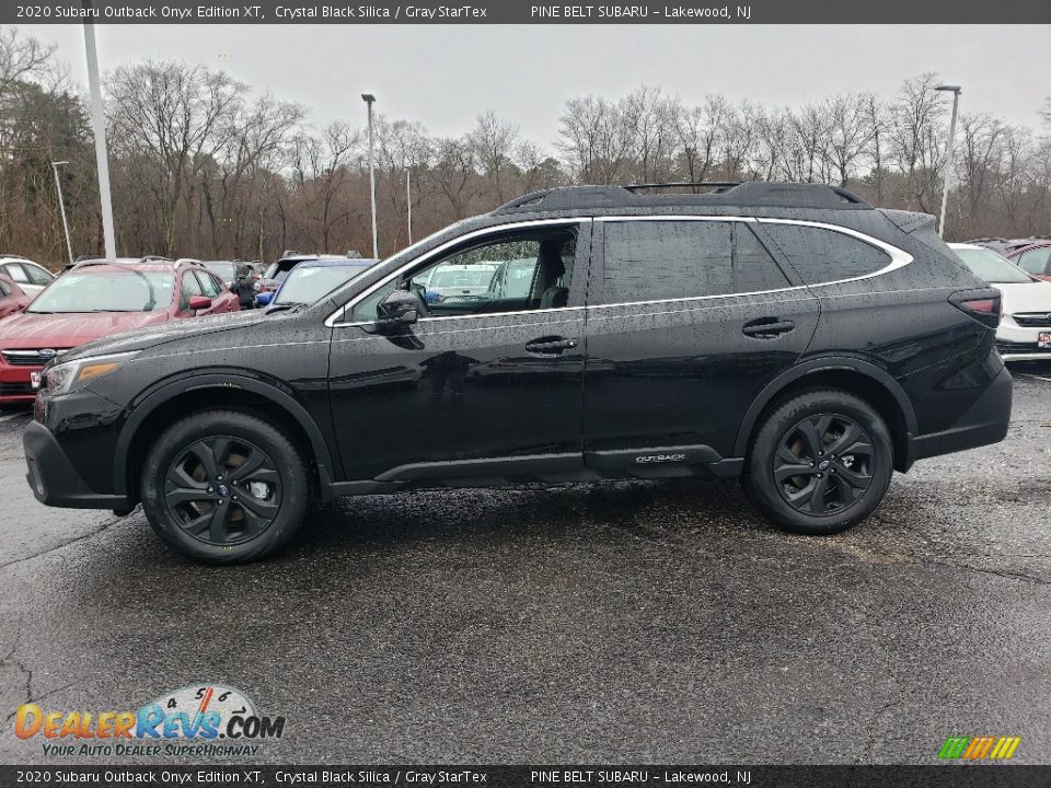 2020 Subaru Outback Onyx Edition XT Crystal Black Silica / Gray StarTex Photo #3