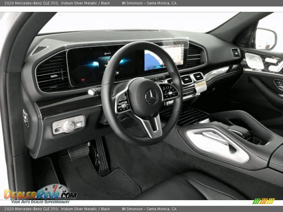 2020 Mercedes-Benz GLE 350 Iridium Silver Metallic / Black Photo #4