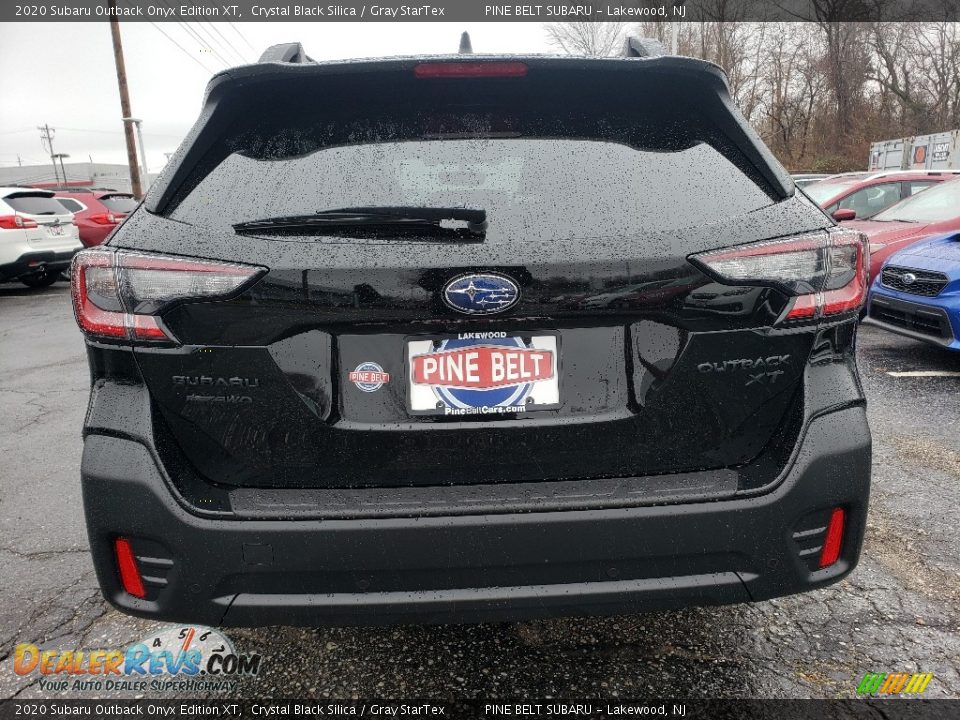 2020 Subaru Outback Onyx Edition XT Crystal Black Silica / Gray StarTex Photo #5