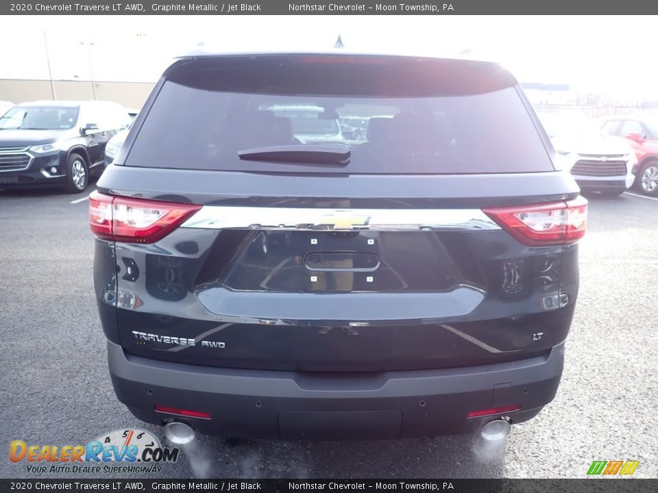 2020 Chevrolet Traverse LT AWD Graphite Metallic / Jet Black Photo #4