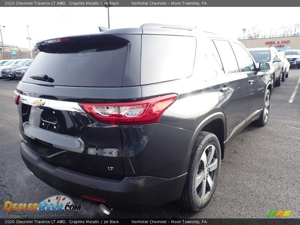 2020 Chevrolet Traverse LT AWD Graphite Metallic / Jet Black Photo #5