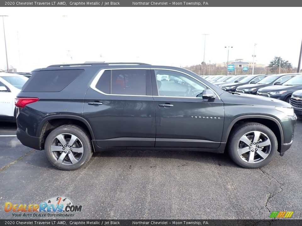 2020 Chevrolet Traverse LT AWD Graphite Metallic / Jet Black Photo #6