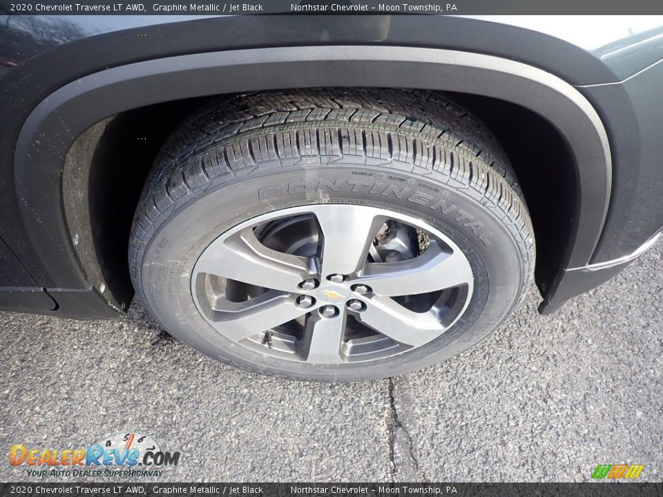 2020 Chevrolet Traverse LT AWD Graphite Metallic / Jet Black Photo #9