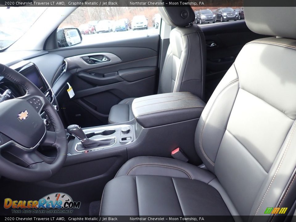 2020 Chevrolet Traverse LT AWD Graphite Metallic / Jet Black Photo #14